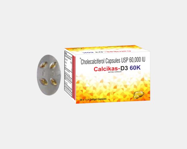 CALCIKAS D3 60K SOFTGEL