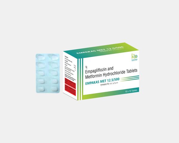 EMPAKAS MET 12.5/500